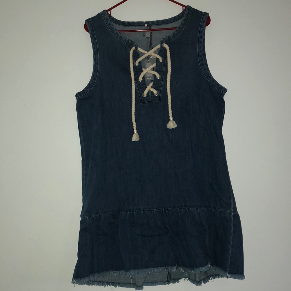 Aerie Lace Up Dress